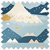 Serene Summit, Frost - Roller Blind
